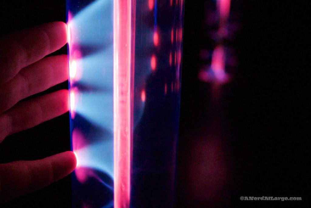 Camera Obscura tube light fingers