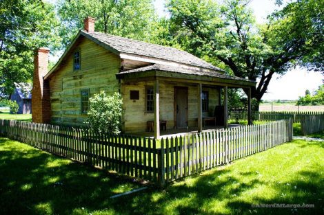 Buxton settlement cabin